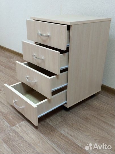 Тумба офисная белая