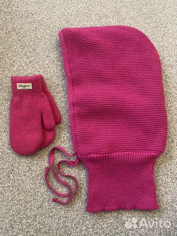 Капор капюшон шапка перчатки варежки