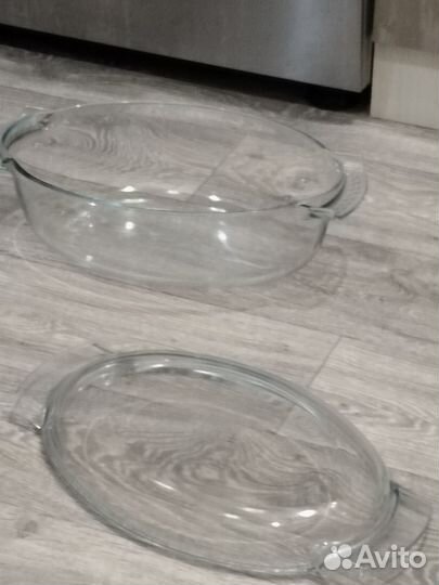 Утятница стеклянная