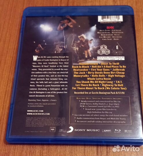 AC/DC - Live AT Donington 1991 (Blu-Ray)