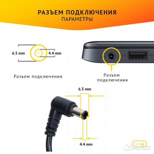 Блок питания Sony VGP-AC19V20