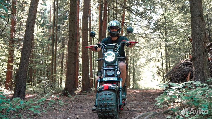 Электроскутер white siberia 2WD 4000W рестайлинг