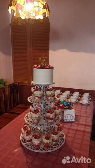 Подставка для торта и капкейков