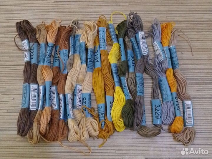 Нитки для вышивания