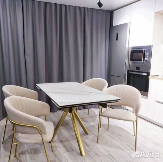 Стулья кухонные мягкие с подлокотниками