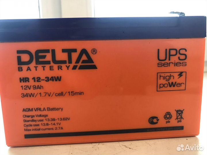 Аккумулятор для ибп и машинок 12v