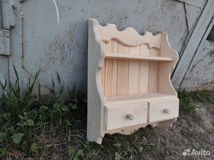 Полка с ящиками, настенная