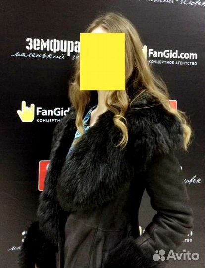 Дубленка натуральная женская 42 разм