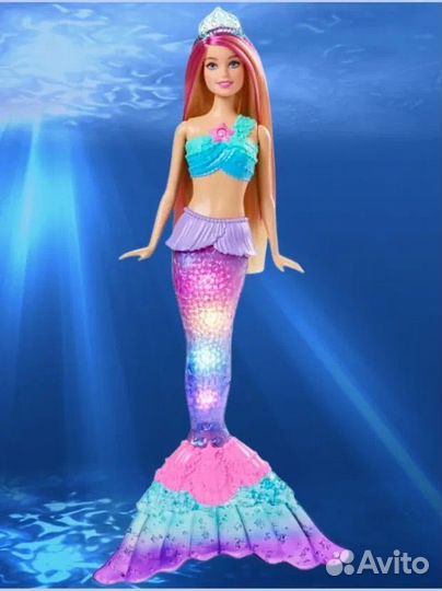 Новая Барби сверкающая русалка Dreamtopia