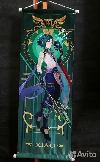 Аниме Гобелен Геншин импакт/ Genshin Impact