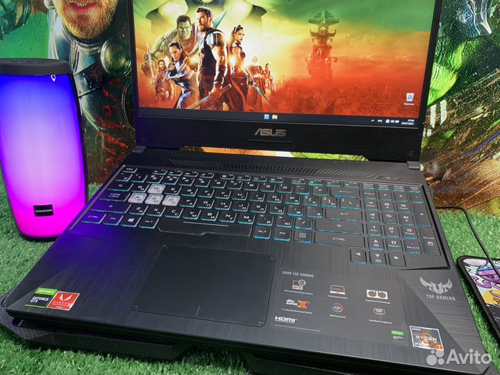 Топовый ноутбук для игр Asus на AMD Ryzen 7