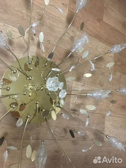 Люстра потолочная б/у