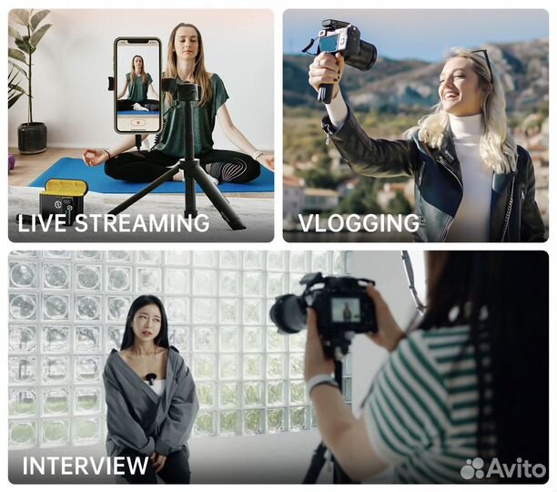 Беспроводная микрофонная система Hollyland Lark M1