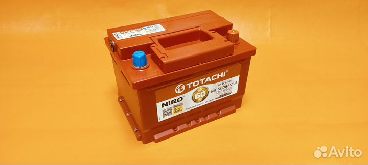 Аккумулятор Totachi 60ah Низкий корпус, 170 мм о/п