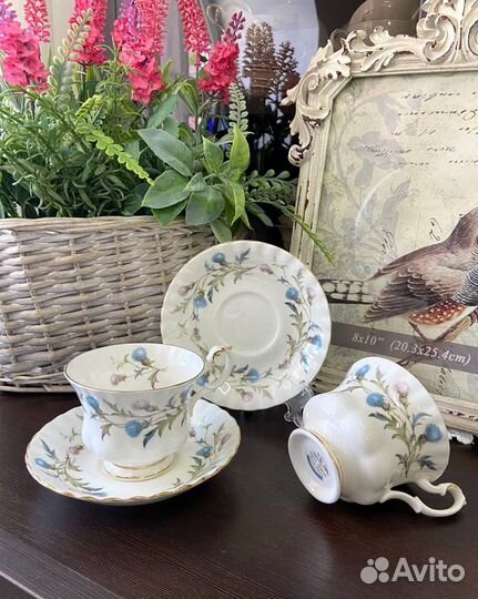 Очень красивые чайные пары Royal Albert