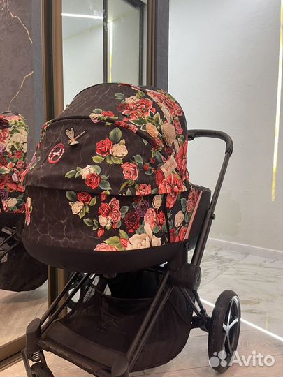 Люлька Cybex Priam 3 Spring blossom