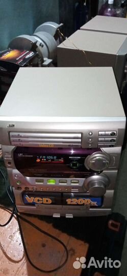 Музыкальный центр jvc mx-v588t