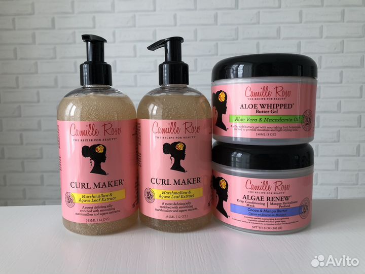 Camille rose, косметика для кудрявых волос