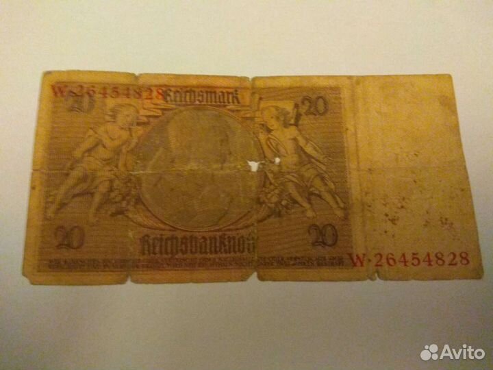 20 марок 1929 год Веймарская республика