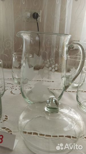 Кувшин стекло СССР