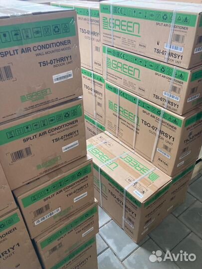 Кондиционер +бесплатная установка Green 07