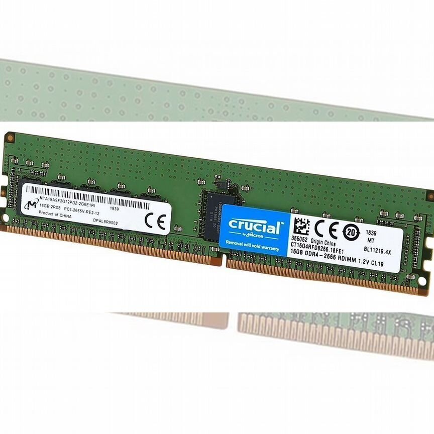 [CT16G4RFD8266.18FE1] Оперативная Память Crucial Ct16g4rfd8266.18fe1