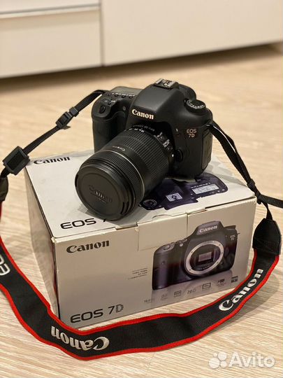 Фотоаппарат canon eos 7D