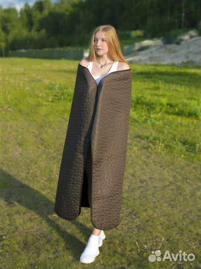 Плед на пикник природу пляж 120х146 см туризм