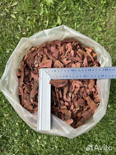 Кора ангарской лиственницы 1-3 см, 60 литров
