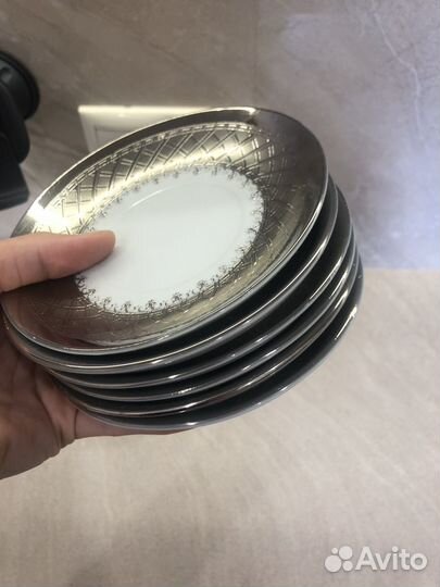 Блюдце 6 шт