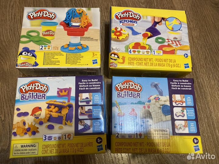 Новые наборы Play Doh