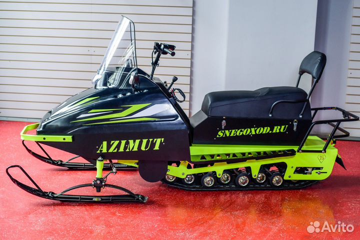 Снегоход Бурлак М азимут-2 двигатель loncin