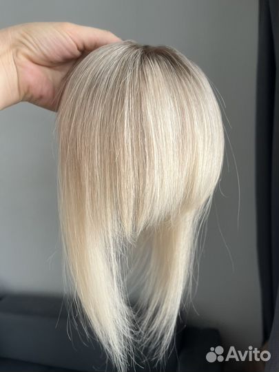 Чёлка из натуральных волос