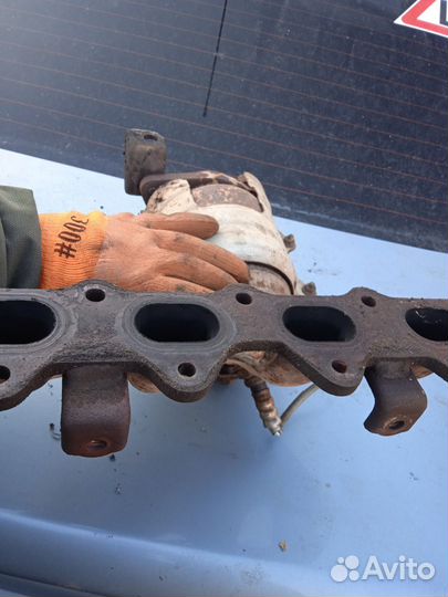 Выпускной коллектор lancer 9 1.6 без катализатора