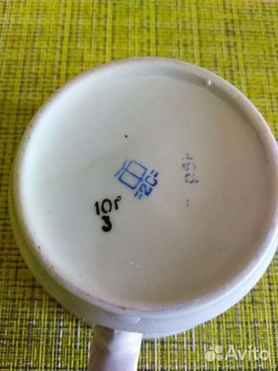 Чашка с блюдцем