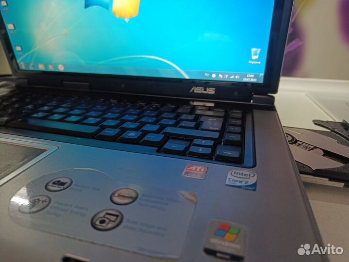 Ноутбук Asus x50sl для учебы, работы, интернета