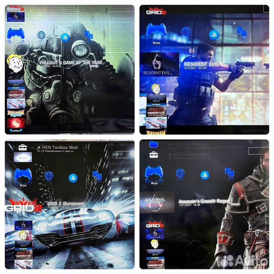 Sony PS3, 320Gb, 2 джойстика, много игр