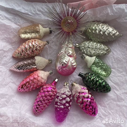 Ёлочные игрушки СССР