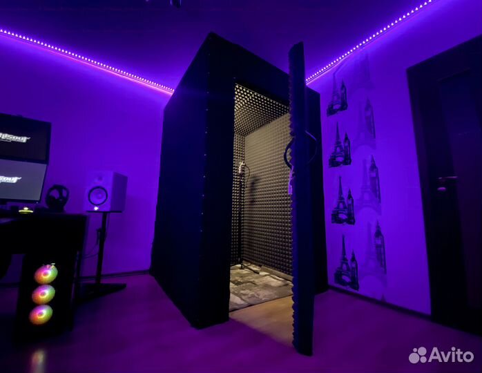 Студия звукозаписи, записать песню, сведение