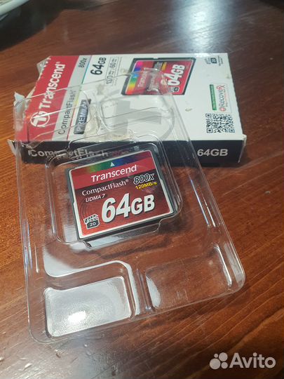 Compact flash Transcend 64Gb 800x