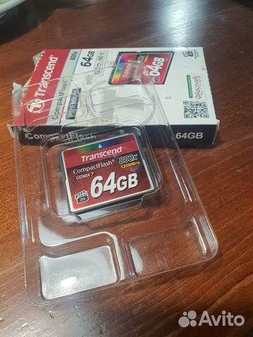 Compact flash Transcend 64Gb 800x
