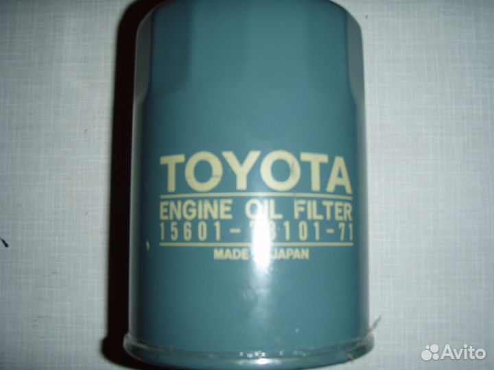 Фильтр маслянный toyota
