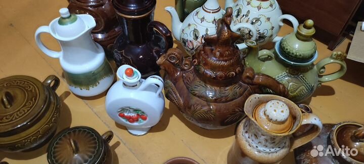 Глиняная керамическая посуда СССР