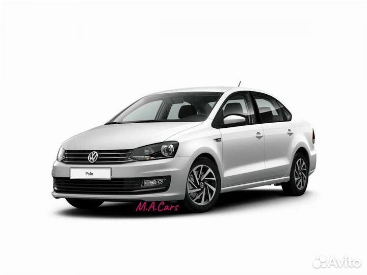 Бампер задний Volkswagen Polo 5 2015+ в цвет(8)