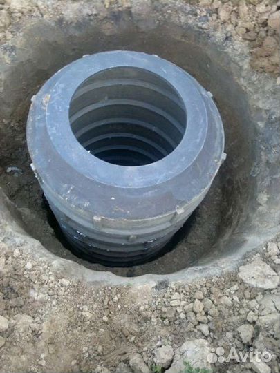 Не бетонные кольца для колодцев