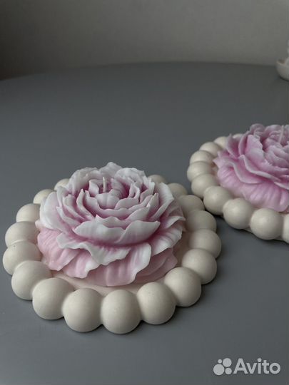 Свечи ручной работы в гипсе