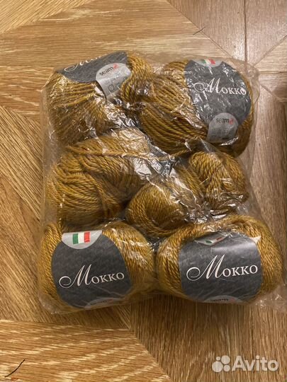 Пряжа 6 шт Mokko