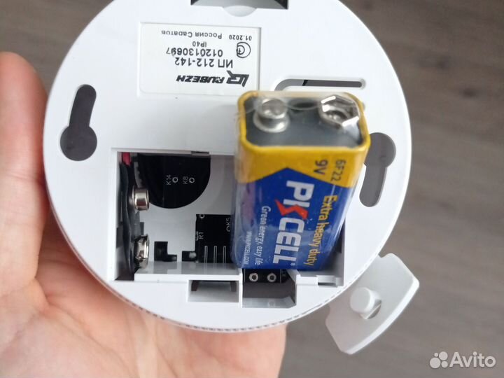 Извещатель пожарный дымовой автономный ип 212-142