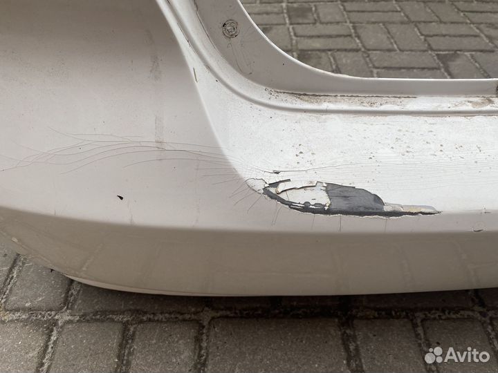 Задний бампер chevrolet aveo т250 седан