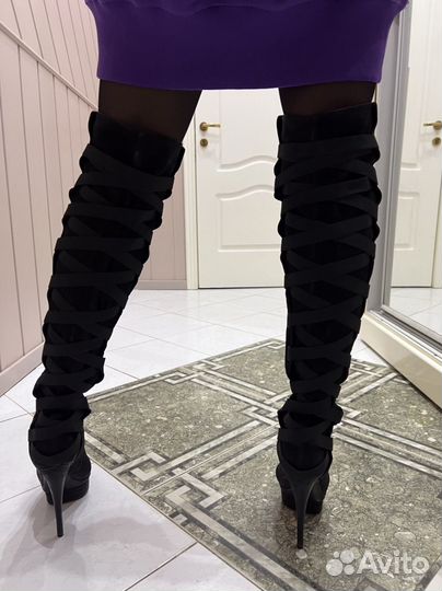 Сапоги женские натуральная кожа